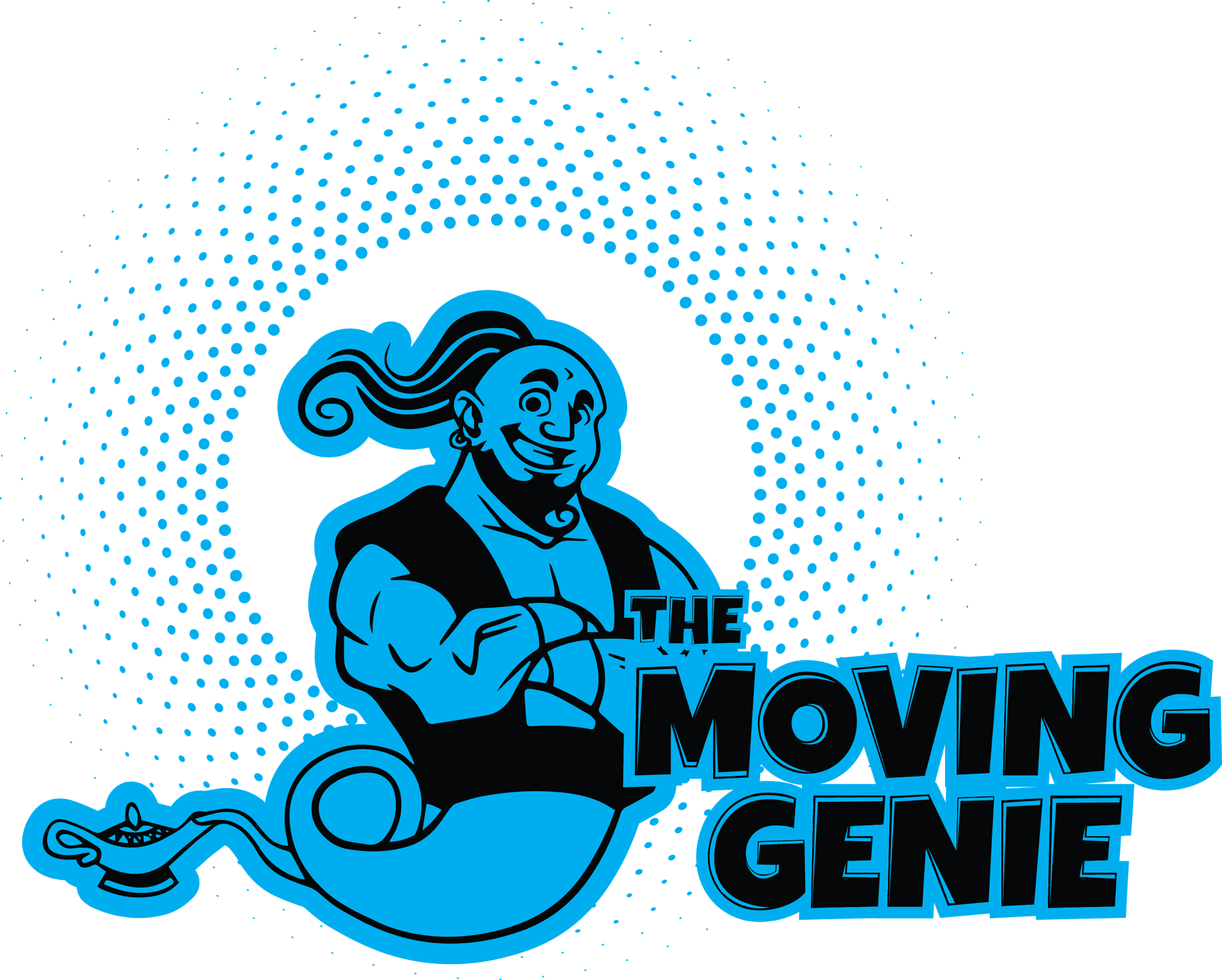 The Moving Genie logo